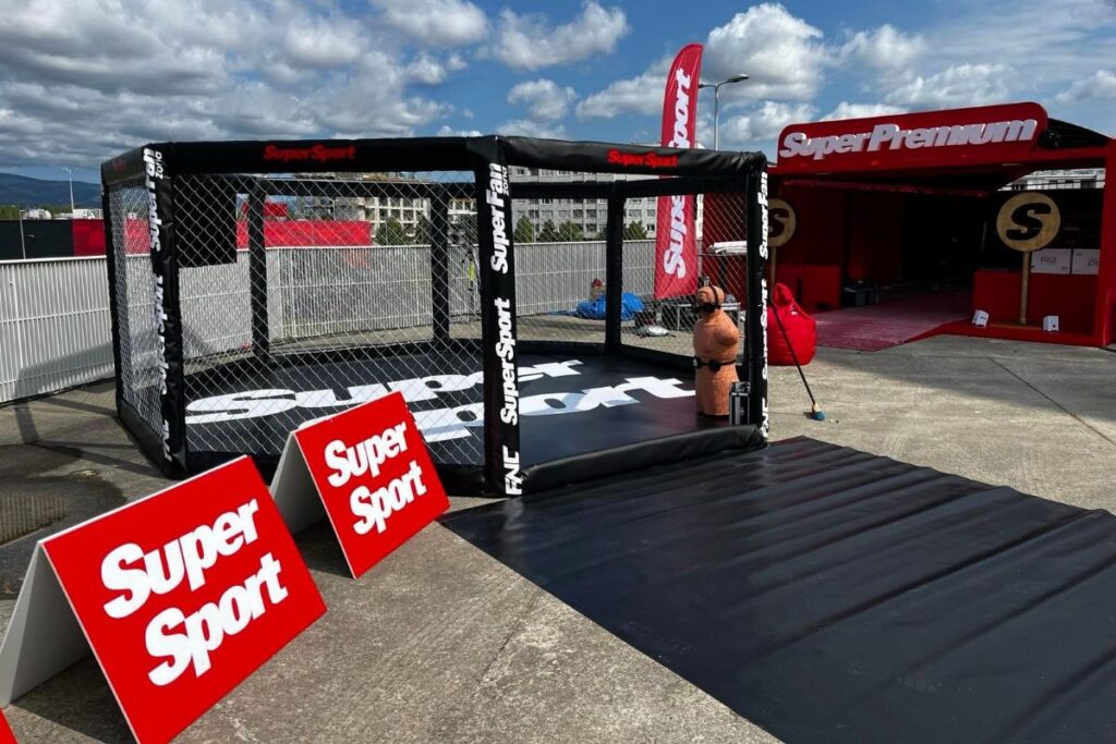 reklamni stand super sport