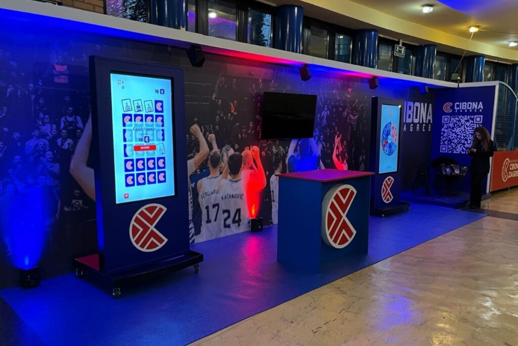 reklamni stand cibona zagreb